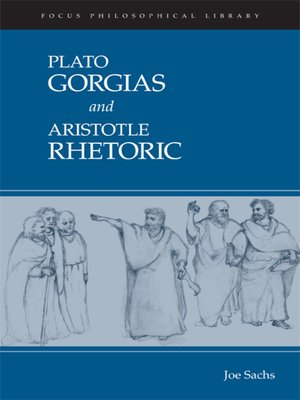 cover image of Gorgias and Rhetoric